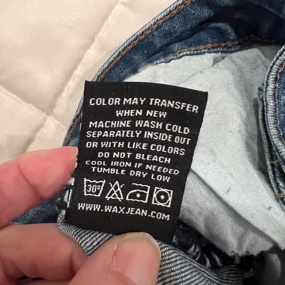 Wax Jeans Los Angeles Denim Skirt | Size M | Like New - Picture 13 of 15